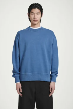 SUDADERA RELAXED FIT DE ALGODÓN LAVADO*COS Sale