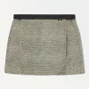 THE BELTED RAFFIA MINI SKIRT*COS New