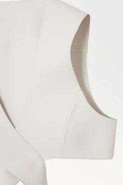 THE LEATHER WRAP TANK TOP*COS Online