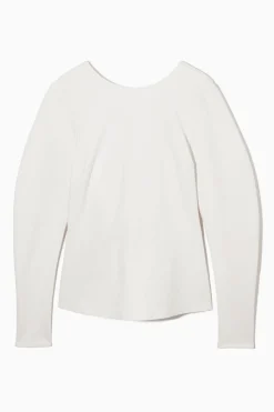 TIEBACK LONGSLEEVED TOP*COS Discount