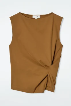TOP CON DETALLE DE NUDO*COS Outlet