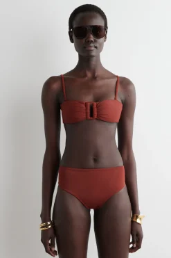 TOP DE BIKINI BANDEAU FRUNCIDO*COS Online