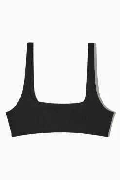 TOP DE BIKINI DE CANALÉ CON CUELLO CUADRADO*COS Outlet
