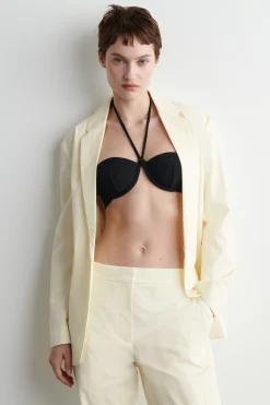 TOP DE BIKINI DE CANALÉ CON CUELLO HALTER*COS Best