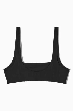 TOP DE BIKINI DE CANALÉ CON CUELLO CUADRADO*COS Outlet