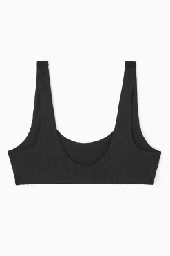 TOP DE BIKINI DE CANALÉ CON CUELLO REDONDO*COS Hot