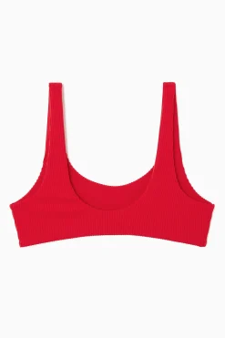 TOP DE BIKINI DE CANALÉ CON CUELLO REDONDO*COS New