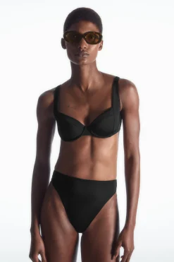 TOP DE BIKINI DE MEDIA COPA CON AROS*COS Sale
