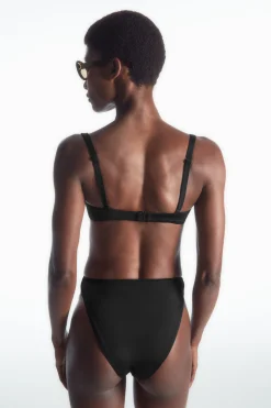 TOP DE BIKINI DE MEDIA COPA CON AROS*COS Sale