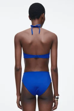TOP DE BIKINI FRUNCIDO CON HEBILLA*COS Fashion