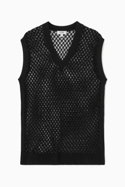 TOP DE TIRANTES DE PUNTO ABIERTO*COS Discount