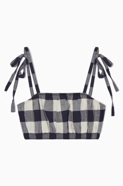 TOP SUJETADOR DE CUADROS VICHY*COS New