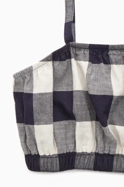 TOP SUJETADOR DE CUADROS VICHY*COS New