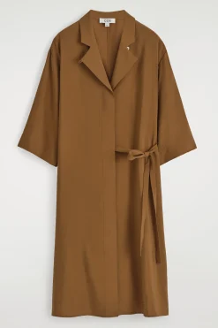 VESTIDO CAMISERO CON CINTURÓN LATERAL*COS Hot