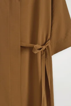 VESTIDO CAMISERO CON CINTURÓN LATERAL*COS Hot
