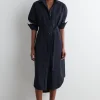 VESTIDO CAMISERO DE ALGODÓN HOLGADO*COS Discount