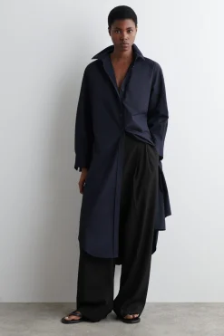 VESTIDO CAMISERO DE ALGODÓN HOLGADO*COS Discount