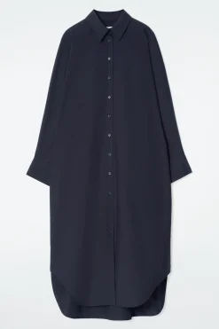 VESTIDO CAMISERO DE ALGODÓN HOLGADO*COS Discount