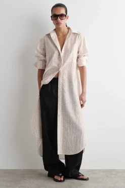 VESTIDO CAMISERO FLUIDO ESTAMPADO*COS Fashion