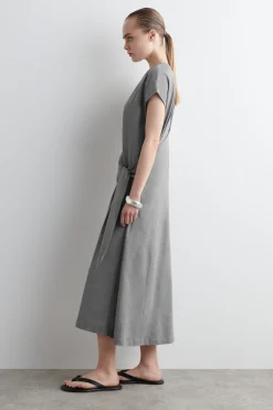 VESTIDO CAMISETA CON FRONTAL CRUZADO*COS Hot