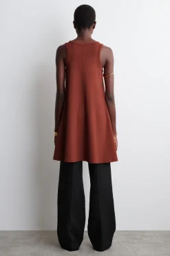 VESTIDO CORTO DE ALGODÓN DE TIRANTES*COS Outlet