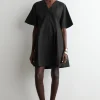 VESTIDO CORTO EVASÉ PLISADO*COS Discount