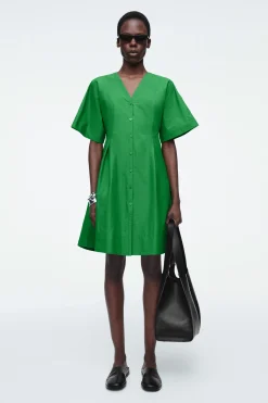 VESTIDO CORTO EVASÉ PLISADO*COS Best