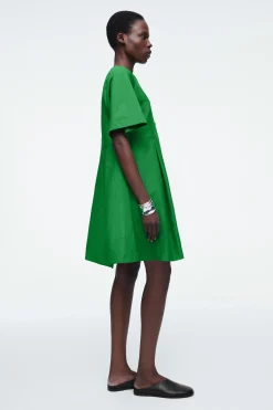 VESTIDO CORTO EVASÉ PLISADO*COS Best
