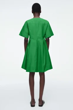 VESTIDO CORTO EVASÉ PLISADO*COS Best