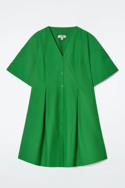 VESTIDO CORTO EVASÉ PLISADO*COS Best