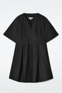 VESTIDO CORTO EVASÉ PLISADO*COS Discount