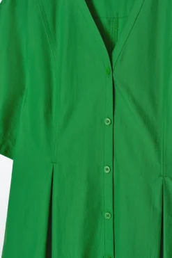VESTIDO CORTO EVASÉ PLISADO*COS Best