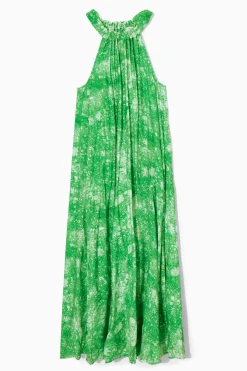 VESTIDO LARGO FRUNCIDO OVERSIZE*COS Discount