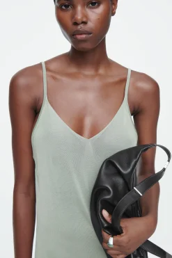 VESTIDO LENCERO DE PUNTO TRANSPARENTE*COS Best