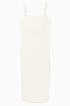 VESTIDO LENCERO MIDI PLISADO*COS Best