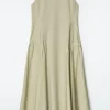VESTIDO MIDI CON PANELES FRUNCIDOS*COS Sale