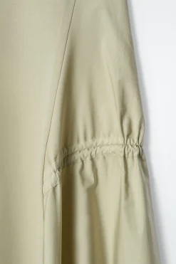VESTIDO MIDI CON PANELES FRUNCIDOS*COS Sale