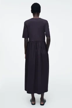 VESTIDO MIDI CON PANELES EN CONTRASTE*COS Sale