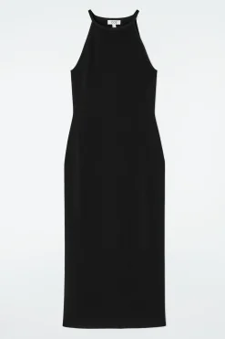 VESTIDO MIDI DE PUNTO CONTORNEADO*COS Clearance