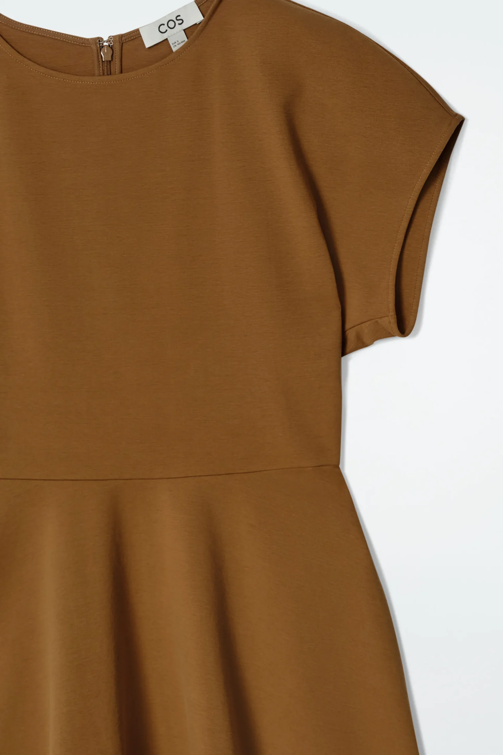 VESTIDO MIDI ESCULPIDO DE ALGODÓN*COS Hot