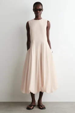 VESTIDO MIDI GLOBO SIN MANGAS*COS Best