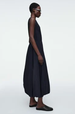 VESTIDO MIDI GLOBO SIN MANGAS*COS Sale