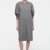 VESTIDO MIDI OVERSIZE TIPO SUDADERA*COS Sale