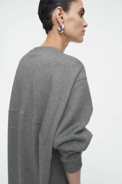VESTIDO MIDI OVERSIZE TIPO SUDADERA*COS Sale