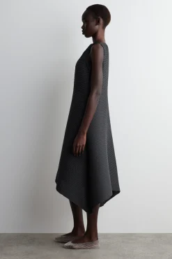 VESTIDO MIDI PLISADO VOLUMINOSO*COS Clearance