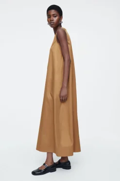 VESTIDO MIDI REDONDO*COS Sale