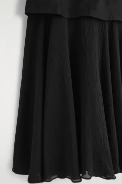 VESTIDO MIDI SUPERPUESTO CON PEPLUM*COS Online