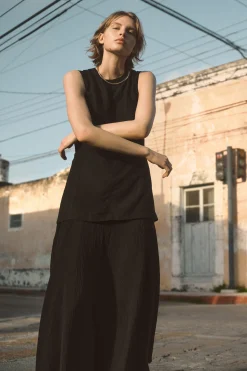 VESTIDO MIDI SUPERPUESTO CON PEPLUM*COS Online