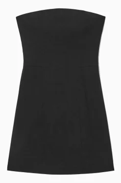 VESTIDO MINIBUSTIER EN MEZCLA DE LINO*COS Discount