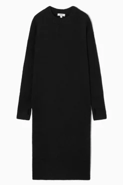 VESTIDO OVERSIZE DE PUNTO EN MEZCLA DE ALPACA*COS Online
